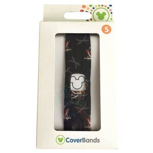 Disney Parks Magic Band CoverBands Pirates of the Caribbean, Black, Size Small